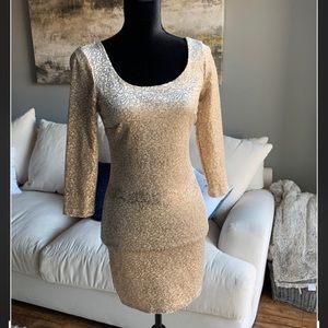 Mimi Chica Sequin Party Dress Size